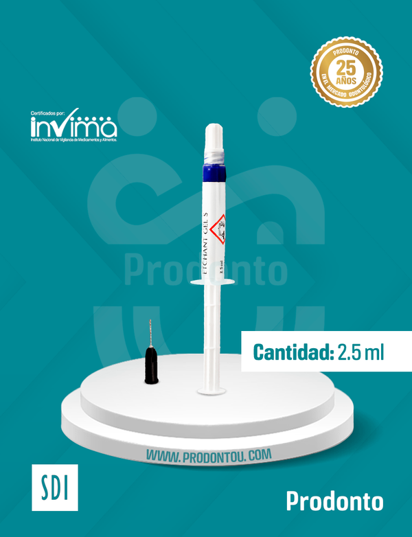 ÁCIDO FOSFÓRICO O DESMINERALÍZANTE Gel de Grabado Dental Etchan S - Coltene JGA 2,5ML