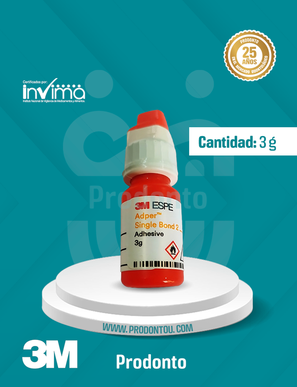 Adhesivo dental 3M Single Bond de 3 GM