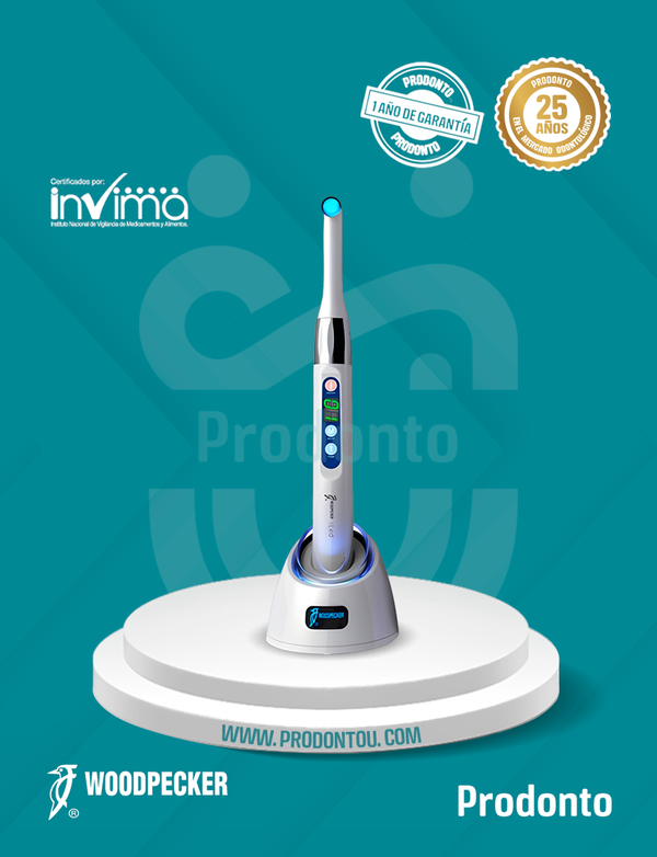 Lámpara de Fotocurado I LED  Fotopolimerización de 1 a 3 segundos - Woodpecker