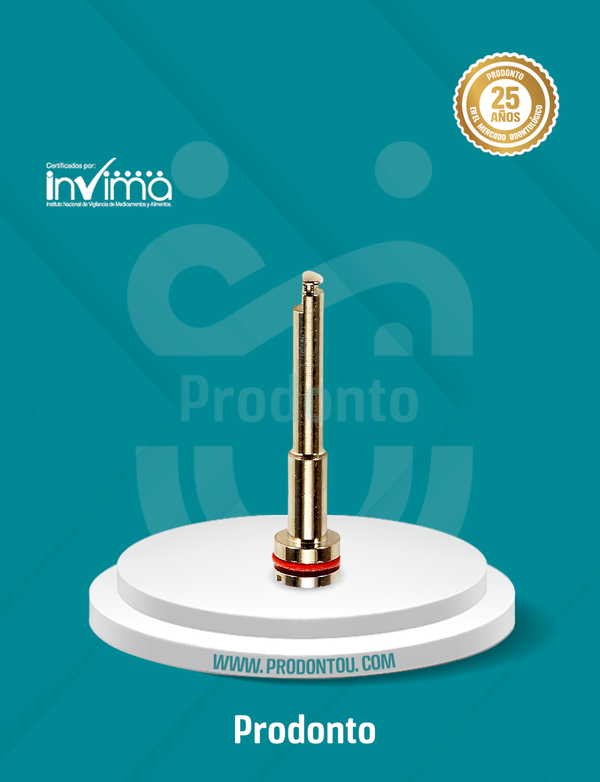 Mandril corto para ruedas y discos de precisión