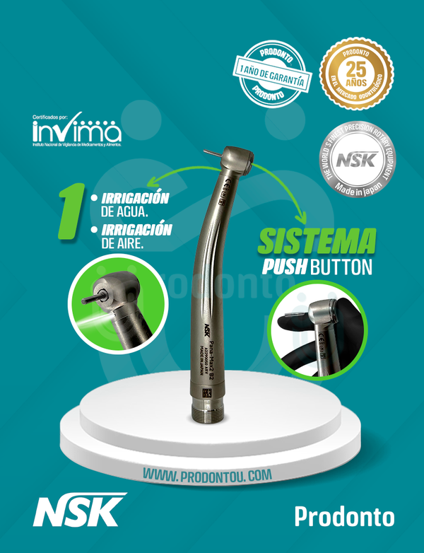 Pieza de mano de alta velocidad NSK Pana-Max2 (Panamax2)